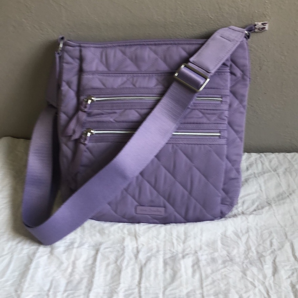 Vera Bradley Purple Quilted Crossbody Bag